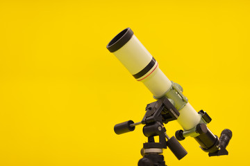 Telescope for observing the universe - astronomy and astrology.