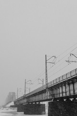 Fototapeta premium Electric power poles