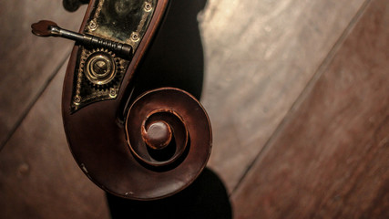 Contrabass detail
