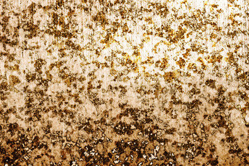 Golden metallic textured background