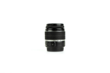 Photo lens isolated on a white background