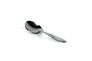 Teaspoon isolated on white background