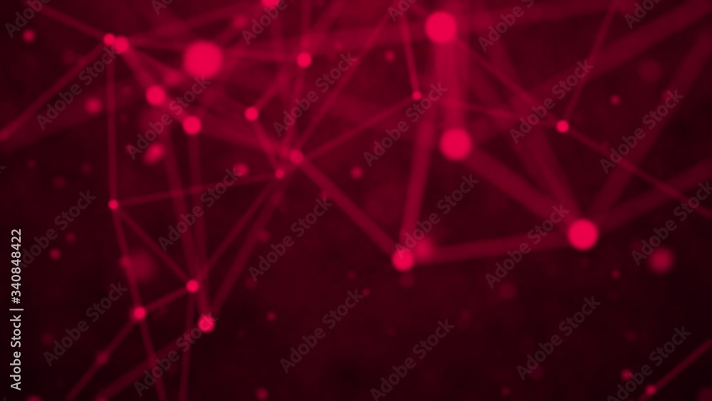 Poster abstract particle futuristic background 3d animation