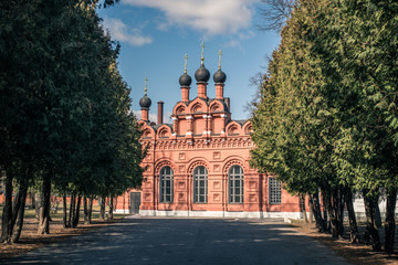Church of Peter and Paul in Memorial park of Kolomna, Russia