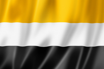 Obraz premium Garifuna people ethnic flag, South America