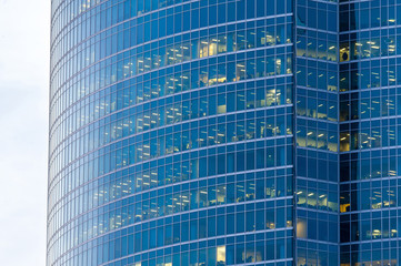 Modern office building background