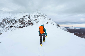 Winter hike at Torridon
