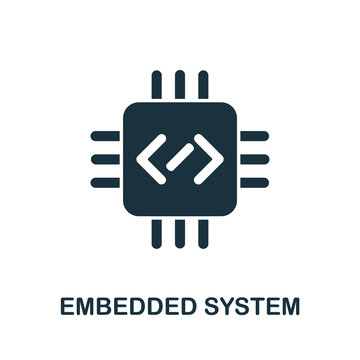 Embedded System icon from digitalization collection. Simple line Embedded System icon for templates, web design and infographics