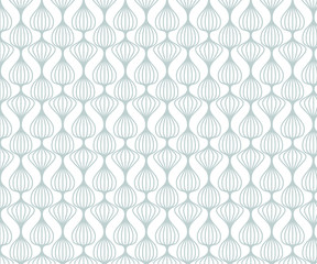 Linear vector pattern, repeating petals