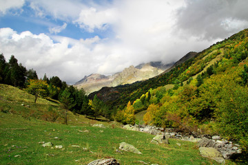 mountain landscape in the mountains