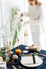 Decorating the home for Christmas