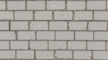 Obraz premium Background texture brick white color