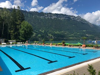 swimming pool in the resort