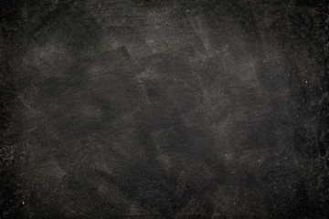 Abstract Chalk rubbed out on blackboard or chalkboard texture. clean school board for background or copy space for add text message. Backdrop of Education concepts.
