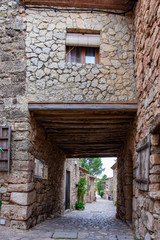 Panoramic view of Siurana village in Catalonia, Spain