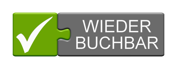 Puzzle Button zeigt Wieder buchbar