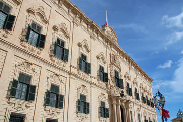 hostel of castille in valletta (malta) 