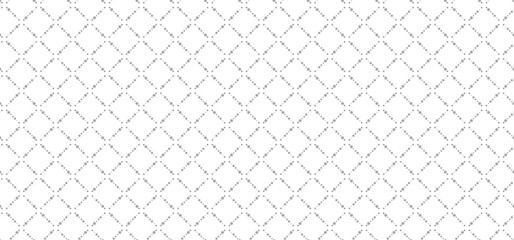 Fototapeta premium Abstract graphic pattern. Seamless vector background. Cross lines graphic design pattern. Optical dotted illusion.