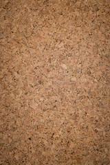 Brown Natural Cork Board Textured Background