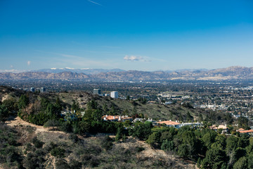 aerial view of the city