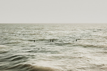 View of the ocean in California