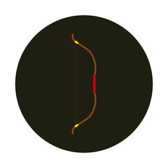 arch of god apollo mythology of olympus, illustration for web and mobile design.