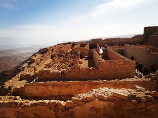 Naklejka premium Masada national park