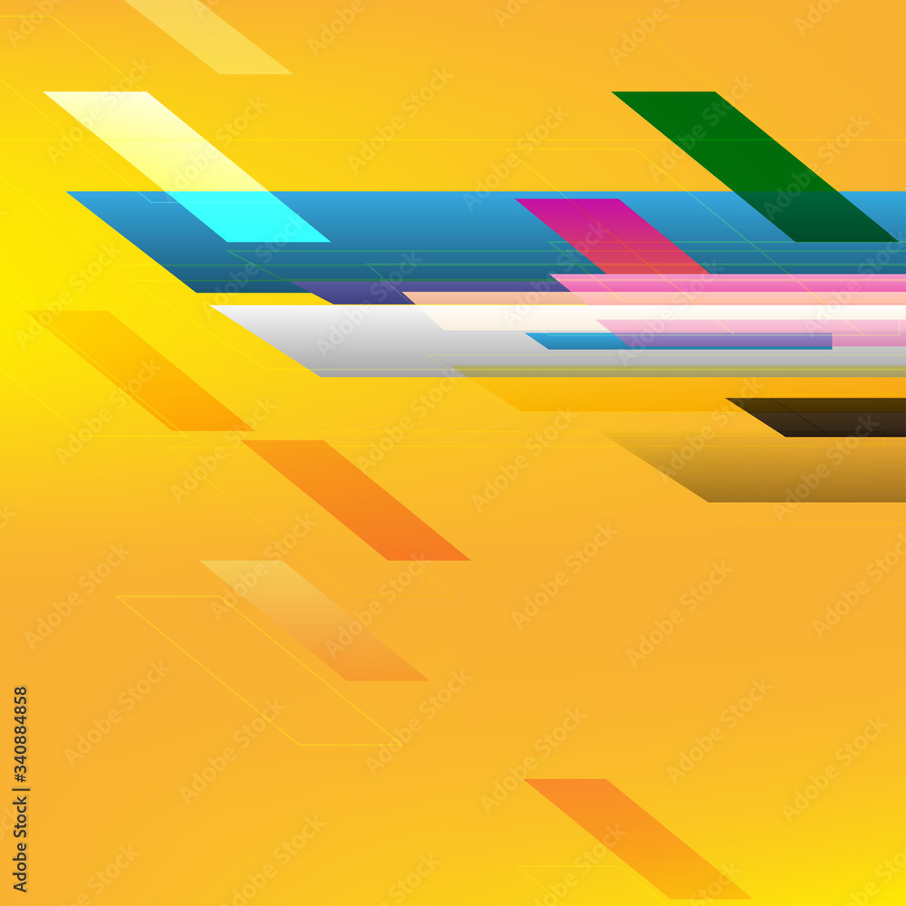 Aufkleber minimalistic design, modern abstract background geometric element with copy space