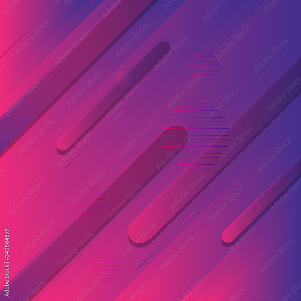 Aufkleber purple color modern design geometric element vector abstract background for business or geometric we