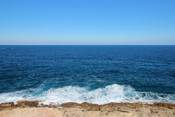 Fototapeta na wymiar mediterranean sea in malta 