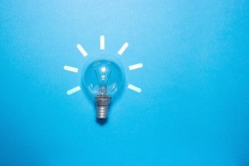 lampadina, luce, idea, idee, 