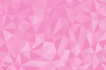 Obraz premium Pink color abstract polygon background