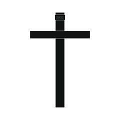 cross of christ, relic of christianity, illustration for web and mobile design.
