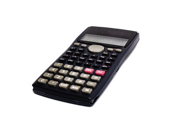 Engineering calculator isolated on a white background
