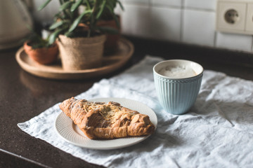 French breakfast on the table