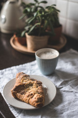 French breakfast on the table