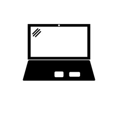 Laptop And Connection Icon Vector Design Template