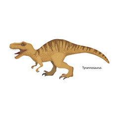 Dinosaur vector icon.Cartoon vector icon isolated on white background dinosaur.