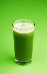 Green vegetable smoothie