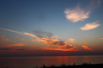 sunset clouds