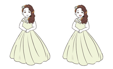 Fototapeta premium ウェディングドレスがきつい花嫁