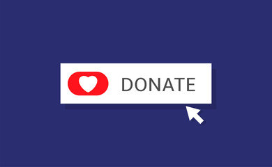 Donate button icon