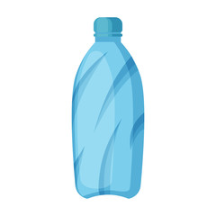 Plastic bottle vector icon.Cartoon vector icon isolated on white background plastic bottle.