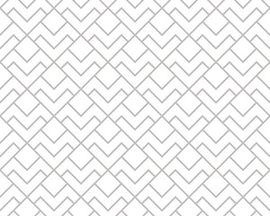 Abstract geometric pattern. A seamless vector background. White and grey ornament. Graphic modern pattern. Simple lattice graphic design.