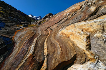 Gletscherschliff im Innergschlöss