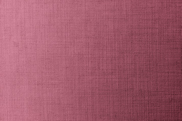 Weaved pink linen fabric