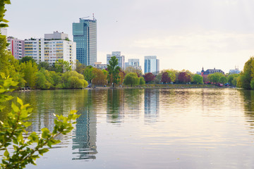 A beautiful city on the river Offenbach am Main