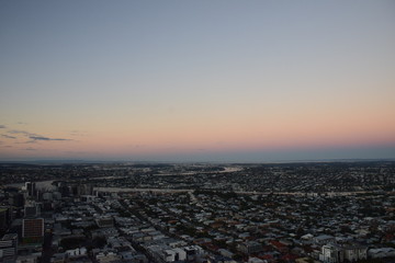 Fototapeta premium city at dawn