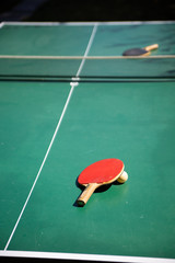 break, it's time to play ping pong