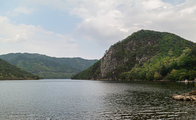 Hoedong catchment area, a famous dam in Busan, Korea